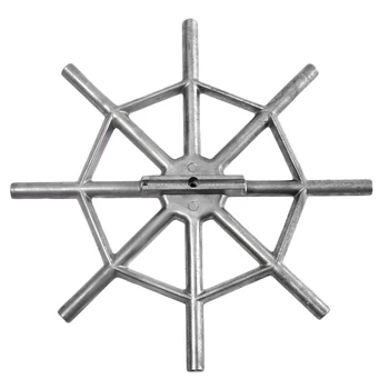 

SEWS-Silver Metal Guitar Bridge Guitar Spider Bridge Cast for Dobro Resonator Guitarra Replacement Part Guitar Accessories