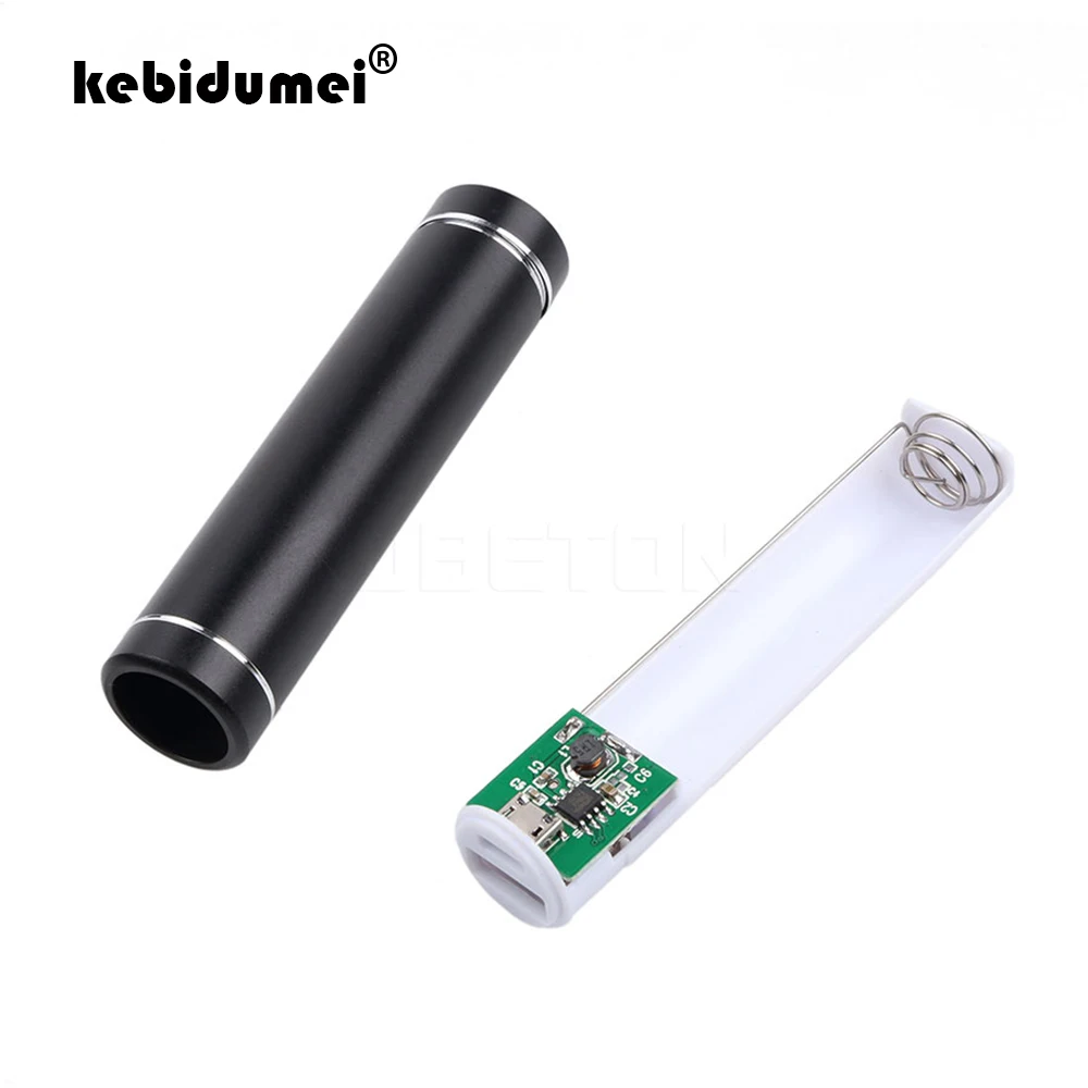 Kebidumei 1 шт. 5 В USB чехол для портативного зарядного устройства 1X 18650 Коробка DIY