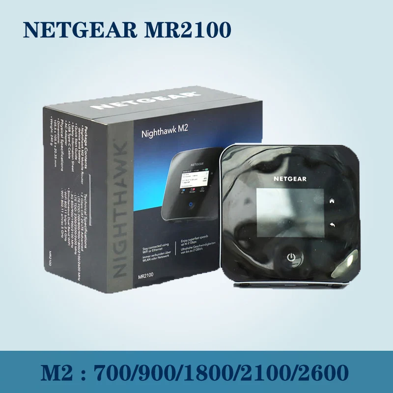 Разблокированный Мобильный Wi-Fi роутер Netgear Nighthawk M2 MR2100 cat20 4GX Gigabit 4G 2 Гбит/с 5CA точка