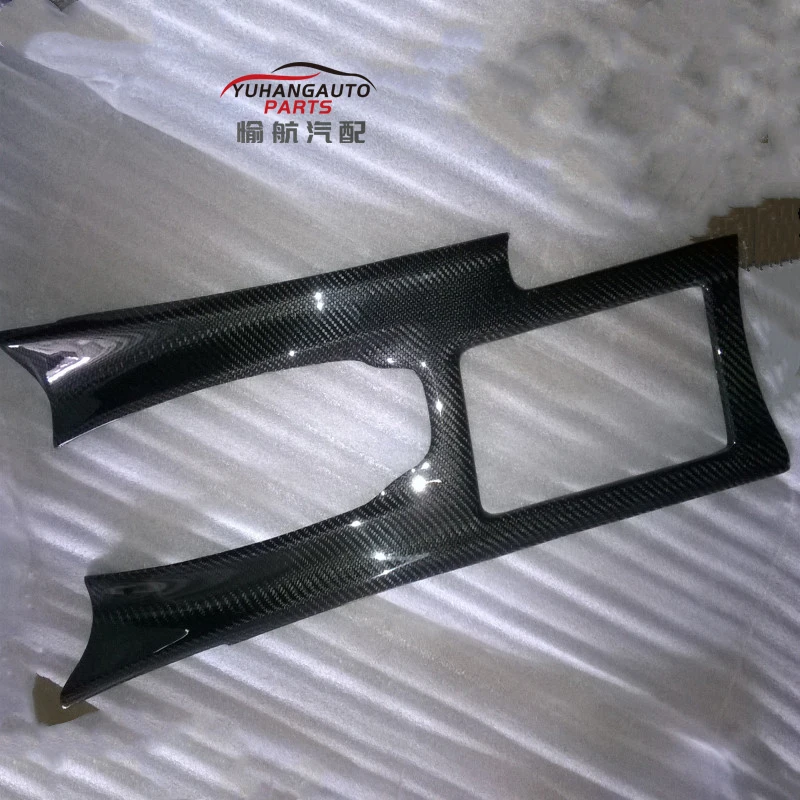 

For 2008-2014 Skyline R35 GTR Center Console Trim RHD Carbon Fiber