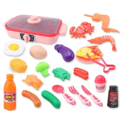 Jouets de cuisine pour enfants, 22 pièces/ensemble, jouets de cuisine pour enfants, cadeaux de noël ou jouets de légumes 
