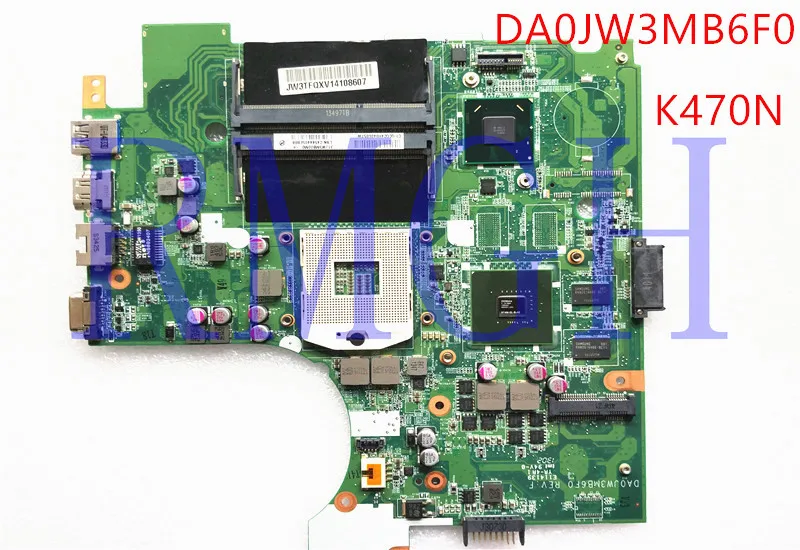 F оригинал для ноутбука Hasee K470N материнской платы HM76 GT645M 2 Гб DA0JW3MB6F0 протестирован