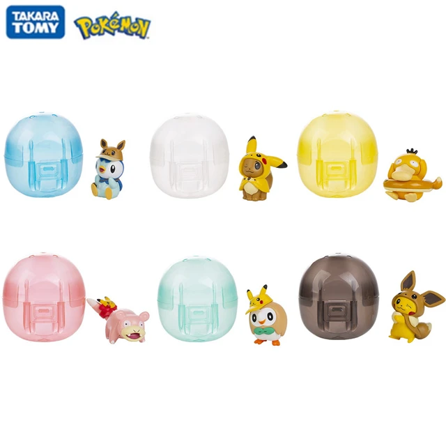 Conjunto de brinquedos pokemon, boneco de anime pikachu eevee psicopato