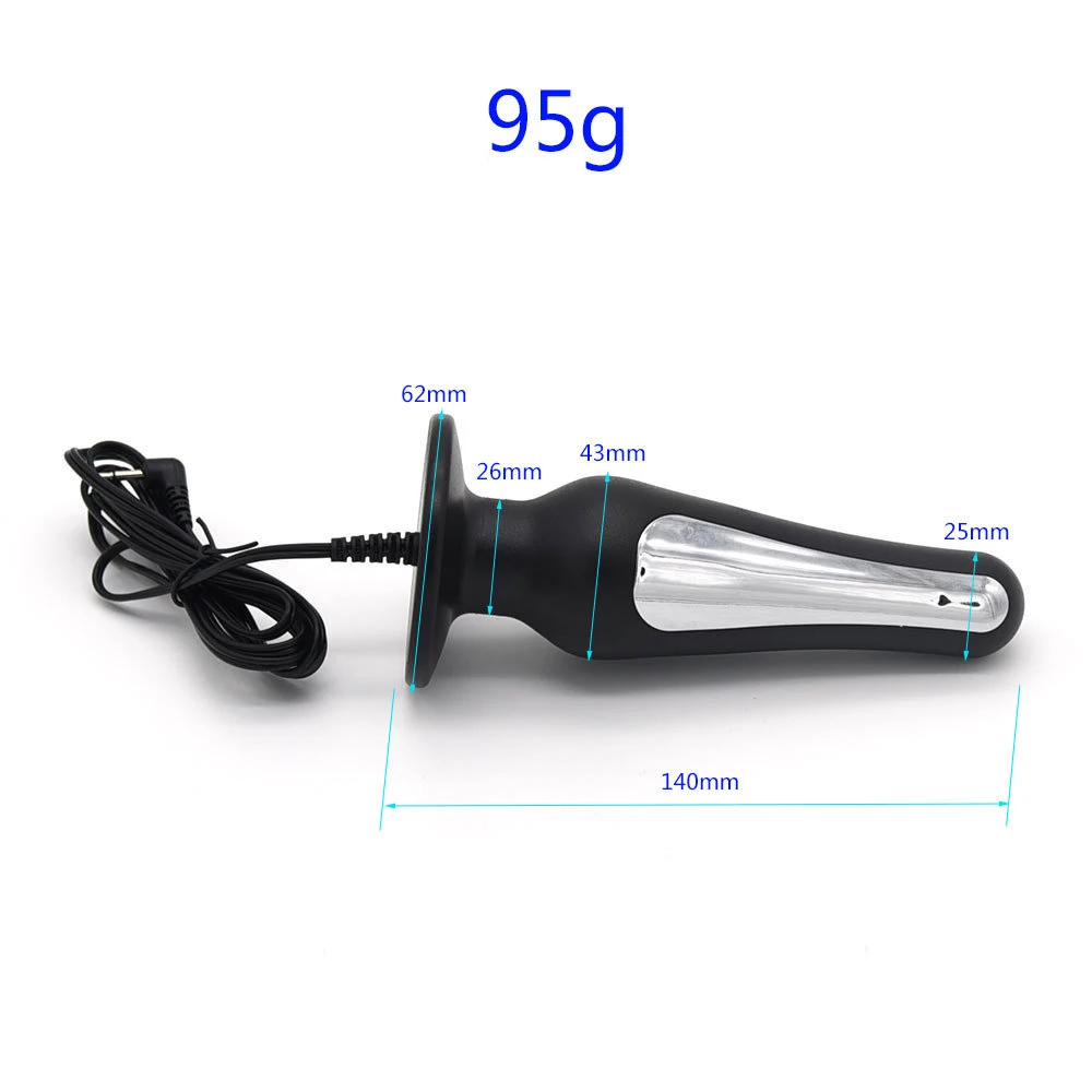 Electro Shock Anal Vaginal Plug Electric Stimulator Penis Ring Urethral Plug SM Nipple Sucker Clamps Massage Pad Medical Sex Toy electro sex toys,electric sex toys,penis rings
