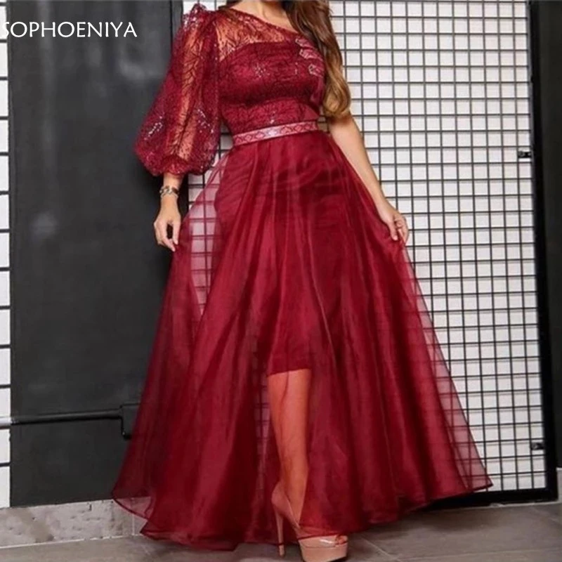 Новое поступление Vestidos Элегантные Дубайский Арабский Вечерние платья 2021 халат de