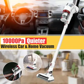 

Dibea DW200 2 in 1 Handheld Cordless Vacuum Cleaner Strong Suction Dust Collector Wireless Vacuum Cleaner with Wall Hanging Rack