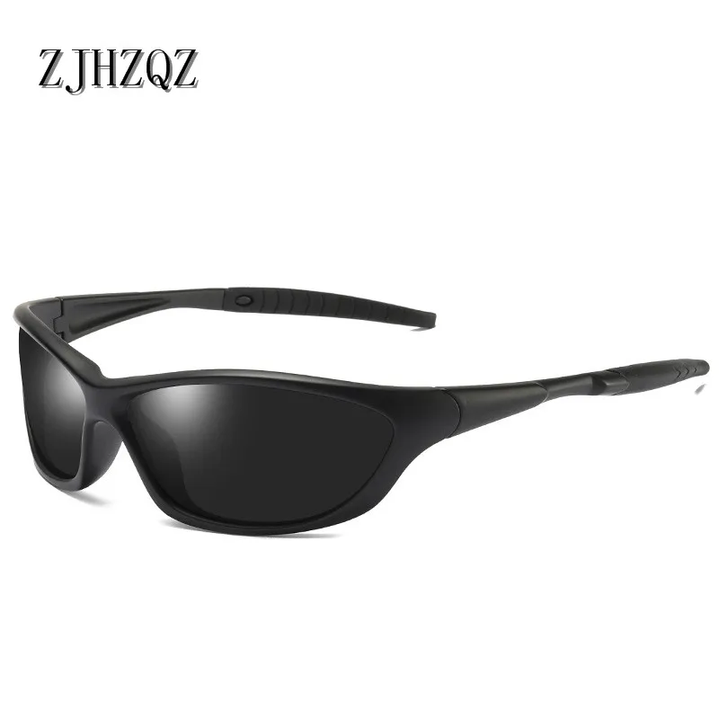 Sand Black W Black ZJHZQZ самые популярные TR90 оправа, Модные Зеленые, синие, коричневые, черные солнцезащитные очки для вождения, рыбалки, бега, солнцезащитные очки, защитные очки - Цвет линз: Sand Black W Black