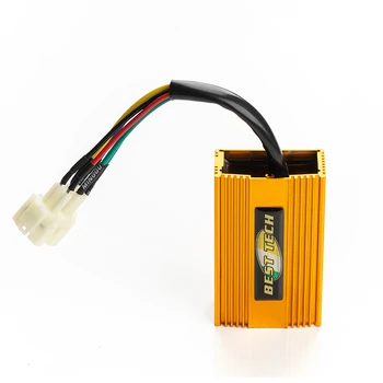 

New 1PC ATV scooter CDI Box refitted infinite speed Gold Racing CDI High Performance 6-pin DC Igniter For GY6 50CC 125CC 150CC