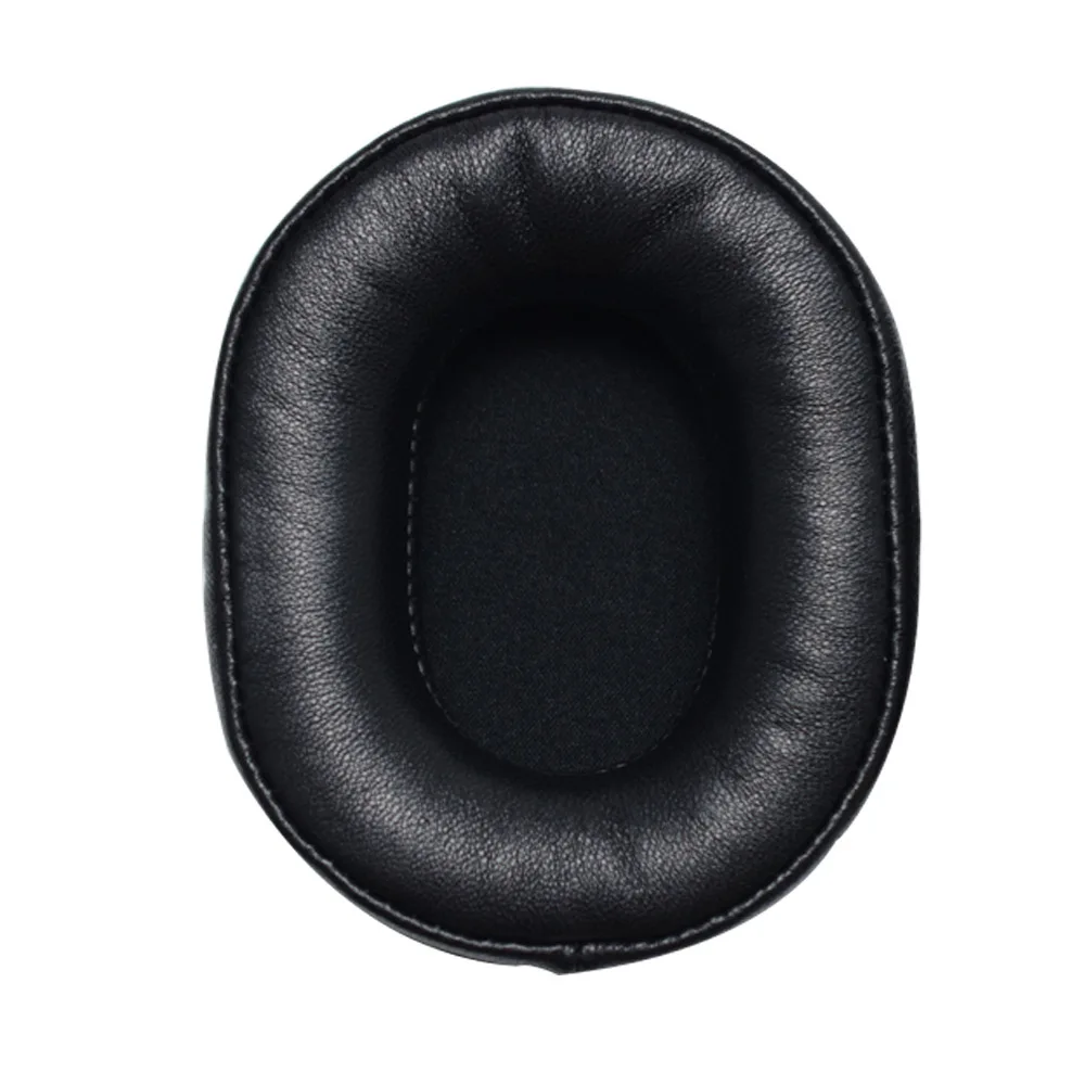 High quality Genuine Leather Headset Earpads for DENON AH MM400 Earphone Cover Sponge Cover Headphone Earmuffs Accessories