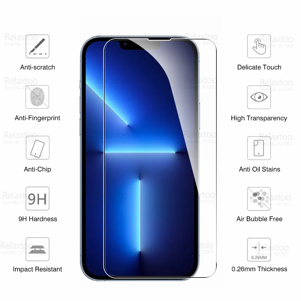 4in1 Protective Glass For Iphone 13 Pro Max Camera Tempered Glas Aifon Aiphone I Phone 13 Mini 13Pro Screen Protector Armor Film iphone camera lens protector iPhone 13 Mini