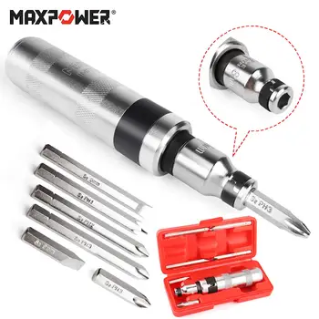 

8PCS Professional Portable Impact Driver Screwdriver For Loosening Frozen Bolts Stubborn Fasteners Non-Slip Handle Hand Tools B4