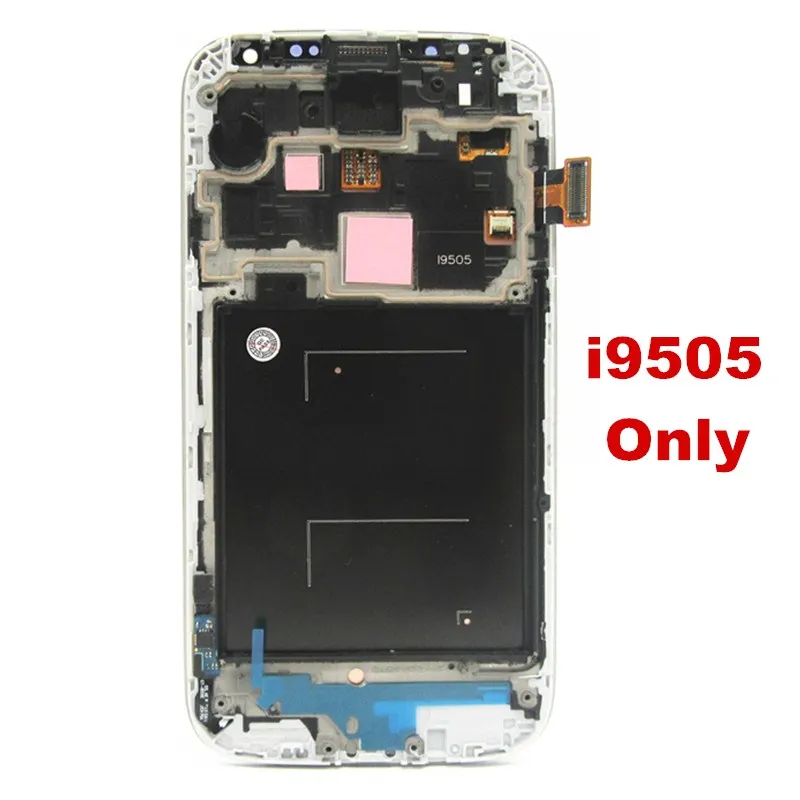 Высокое Качество 5," lcd для SAMSUNG Galaxy S4 lcd дисплей с рамкой i9500 i9505 i9506 кодирующий преобразователь сенсорного экрана в сборе Замена