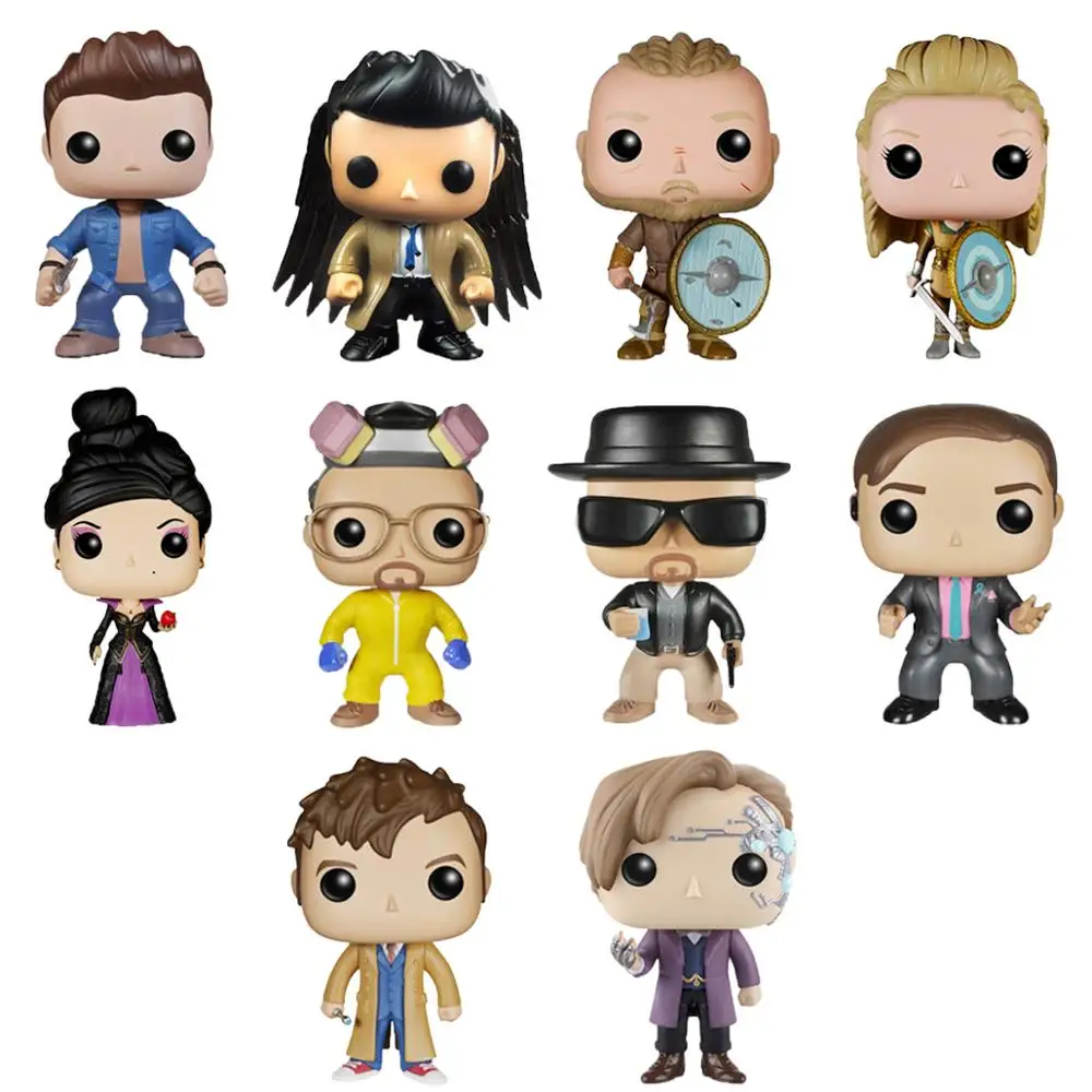 FUNKO POP break Bad Doctor Who Vikings супернатуральная Аниме Фигурка ТВ серия виниловые куклы игрушки-модели Подарочные для взрослых
