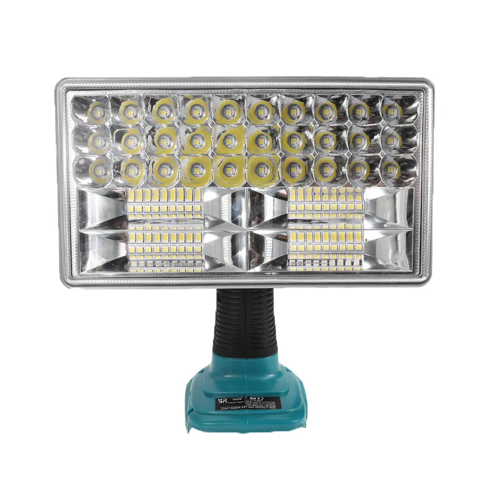 18V 2000LM LED Flashlight Outdoors Spotlight Light for Makita BL1430 BL1830 Lith