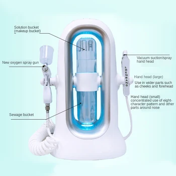 

Blackhead Remover Beauty Instrument Hydro Water Oxygen Jet Small Bubble Facial Spa Mouisture Deep Hydration Skin Rejuvenation