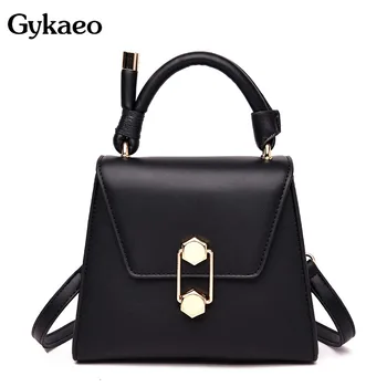 

Gykaeo Ladies Fashion Small Tote Bags Handbags Women Famous Brands PU Leather Shopping Shoulder Bag Designer Handbag Sac A Main