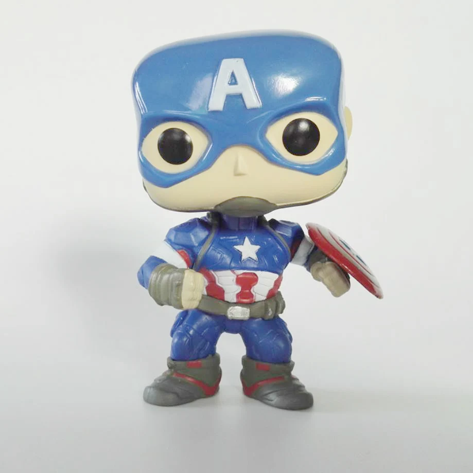 Чудный фильм фигурки 10 см супергерои, Мститель Капитан Америка Civil War 67 коллекция моделей кукол игрушки для детей подарок для взрослых