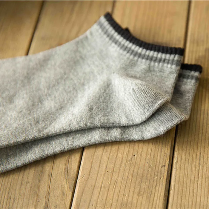 5 Pair Men Sports Socks Invisible Short Ankle Socks Breathable Thin Boat Sock XRQ88