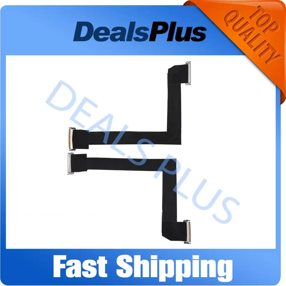 ЖК-дисплей LVDS экран VGA видео гибкий кабель 922-9168 593-1281 593-1028 Для iMac 27 дюймов A1312 конец
