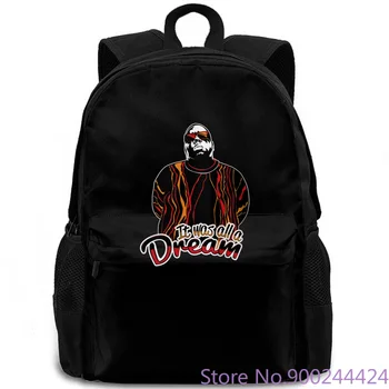 

The Notorious B.I.G. - It Was All A Dream Men's Black Sleeves Boy Men Western Style backpack