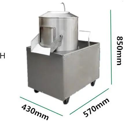 CE картофель массового производства Овощечистка автомат для приготовления сладкого картофеля пилинг и машина для очистки 220 В