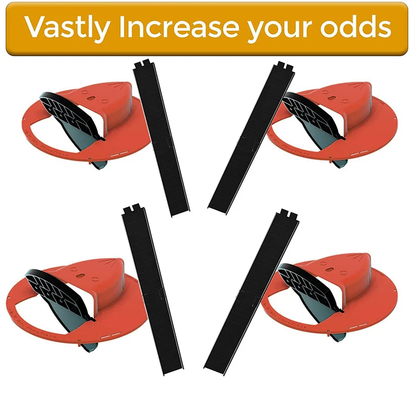 Rattenfalle, Eimer-Mausefallen, Mausfangwerkzeug – Automatische Mausefalle mit Flip-and-Slide-Deckel, wiederverwendbare Mausefalle