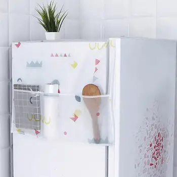 

1PC Universal Chic Protective Nordic Trendy Washing Machine Cover Refrigerator Cover Fridge Cover Dust Cover Cloth