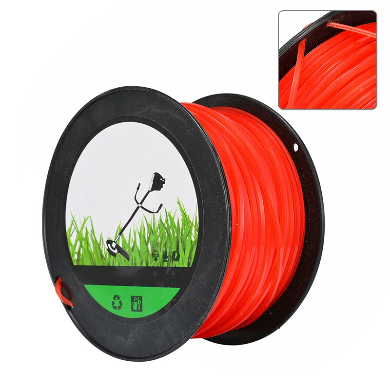 120 м 2,7 мм квадратный кусторез Strimmer шнур для триммера провода для STIHL качество нейлон садовая трава сорняки удалить