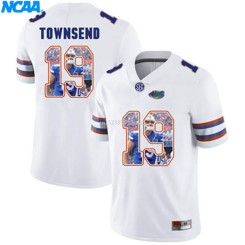 Новое поступление высокое качество Florida Gaters Townsend#19 Скарлетт#25 футболка колледжа ограниченная Спортивная футболка S-XXXL