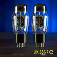 2шт Psvane UK-6SN7(6N8P, 6SN7-T, CV181-Z, CV181-T) HIFI аудио вакуумные трубки подходящая пара Repalce shuguang Mullard JJ EH 6N8P
