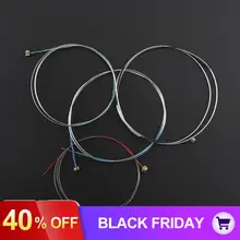 4 шт. Запчасти для музыкальных инструментов, аксессуары, стальное ядро, никель, струны для скрипки, E-A-D-G