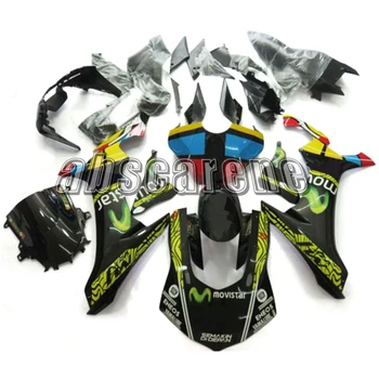 

Full Fairing Kit For Yamaha YZF1000 R1 2015 2016 2017 2018 2019 YZF R1 ABS Motorcycle Cowlings Movistar Black Yellow Blue Green
