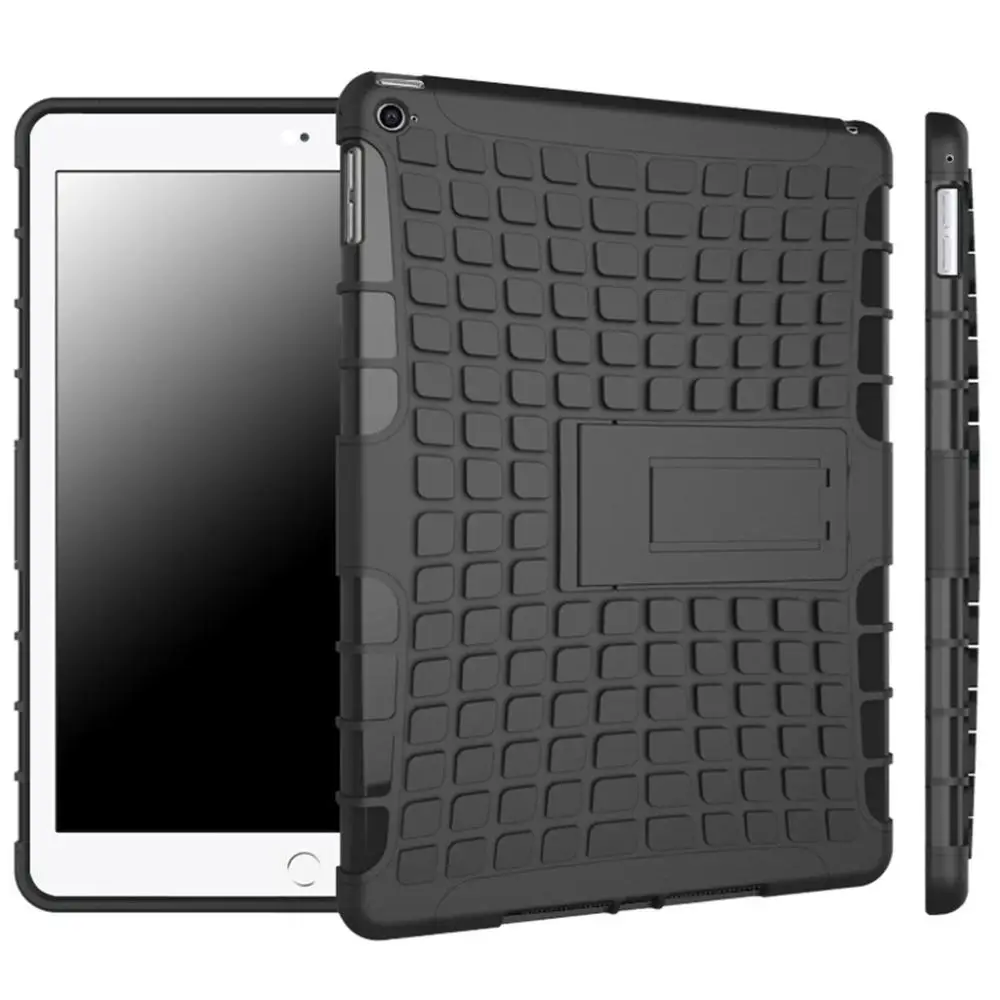Ударопрочный чехол для Apple ipad 6 ipad air 2 подставка Экстремальный военный тяжелый водостойкий Чехол для ipad A1566 A1567+ стилус