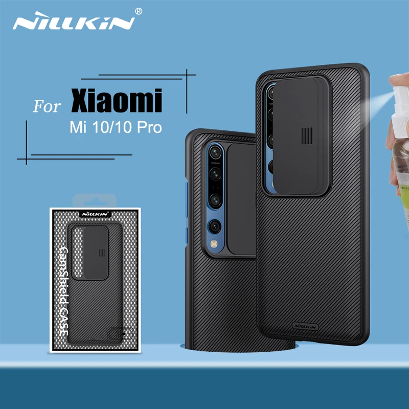 Чехол для Xiaomi Mi 10 защитная задняя крышка камеры со скользящим покрытием чехол Mi10
