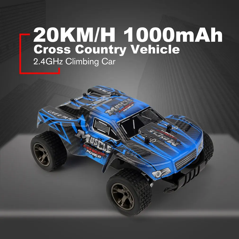 Олень 1:18 автомобиль 20 км/ч 1/2 батареи 500 мАч пульт дистанционного управления модель внедорожника игрушка 2,4 ГГц скалолазание автомобиль
