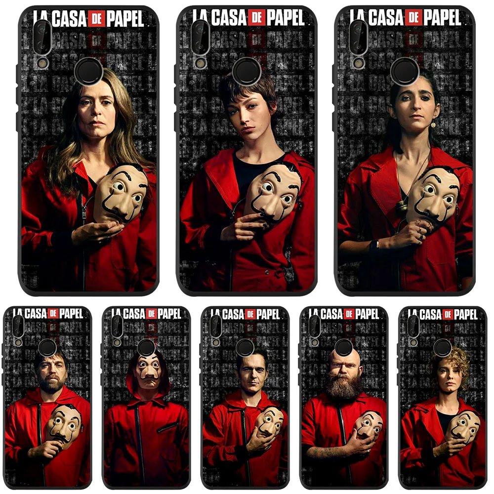 

2020 Spain TV La Casa papel Heist House Paper phone case For Huawei P20 P30 P40 P10 P8 Lite Pro Mate 10 20 Lite 30 Pro etui tpu