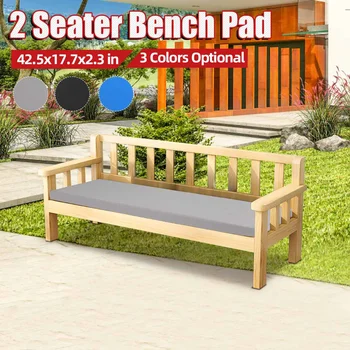 

108X45X6cm Thicken Garden Sun Lounger Seat Cushion Solid Color Non-slip Bench Cushion Pads Tatami Mat Floor Cushion Home Decor