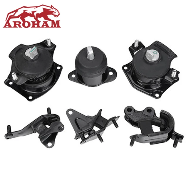 คุณภาพสูงสำหรับ 03-07 Honda Accord 2.4L มอเตอร์ & TRANS. ชุด 6PCS Auto Trans 50810-SDA-A02 50820-SDA-A01 50830-SDA-A04