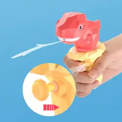 Jeu de tir à eau étanche pour piscine, jouet en plastique, dessin animé, dinosaure, Spray pour enfant 