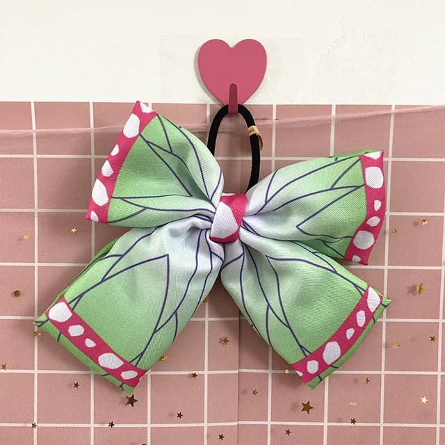 Anime Demon Slayer Headwear Hair Band Cosplay Cute Cartoon Woman Hair Accessories xiangnaier