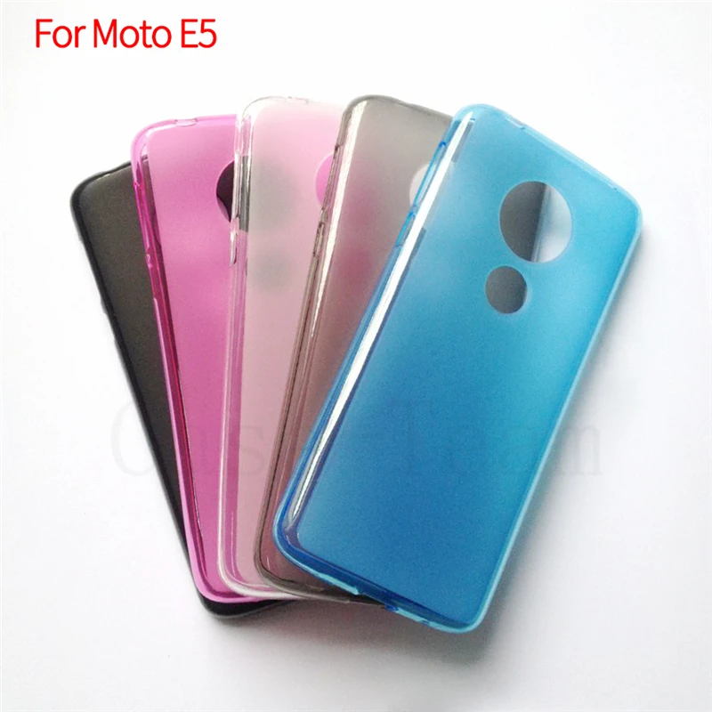 1 шт. чехол из ТПУ для Motorola Moto E5 мягкий разные модели | Мобильные телефоны и