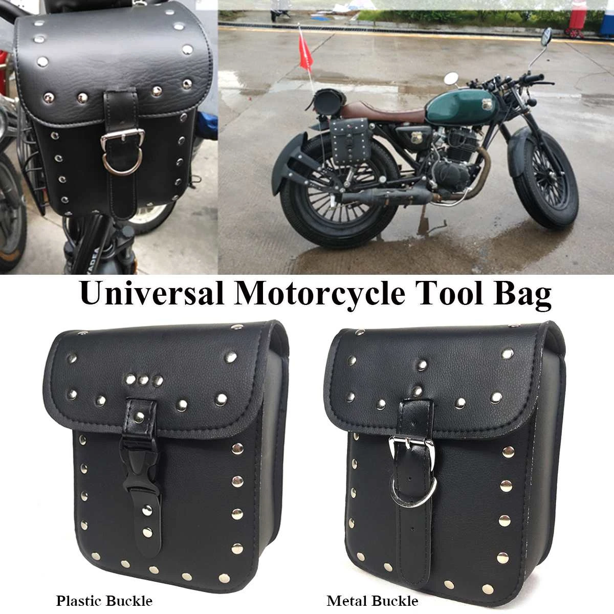 Leather motorbike bags Clearance