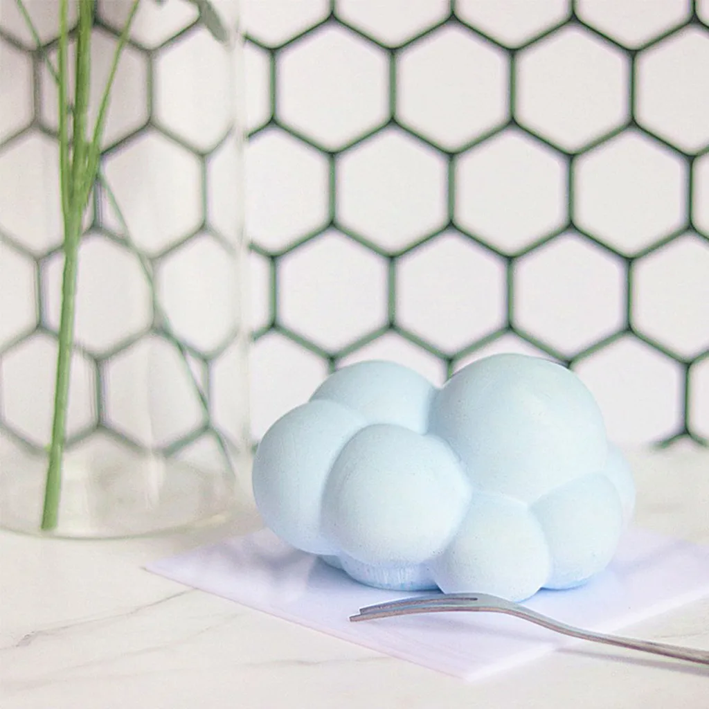 DIY 6 сетки силиконовые формы для торта 3D стерео формы облака инструмент для украшения торта инструменты для торта подставка для торта аксессуары 6,14