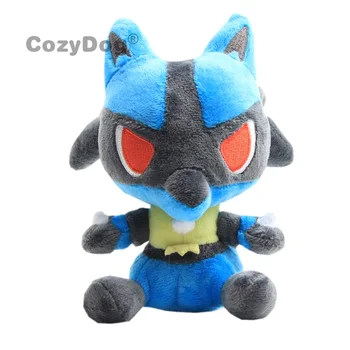 

Soft Stuffed Animals Lucario Plush Toy 7"17 cm Children Gift Anime Cartoon Figure