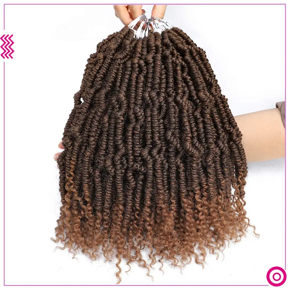 Весенние крученые вязанные Волосы Кудрявые концы Гавана Мамбо Сенегальские