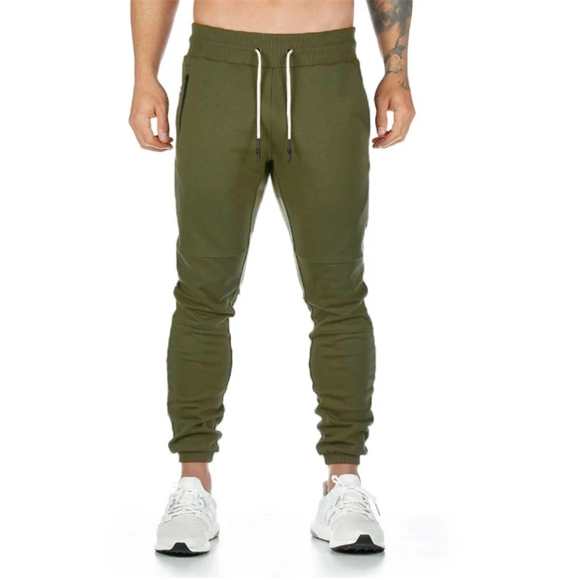 Joggers Sweatpants Men Casual Pants Solid Color Gyms Fitness Workout Sportswear Trousers Autumn Winter Male Crossfit Track Pants sport jogging trousers men casual pants