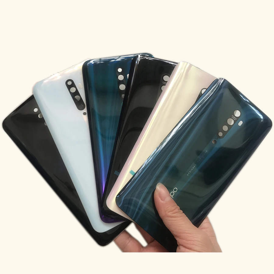 Новинка 6 5 дюймов для Oppo Reno2 / Reno 2 2Z Z F задняя крышка аккумулятора корпус двери