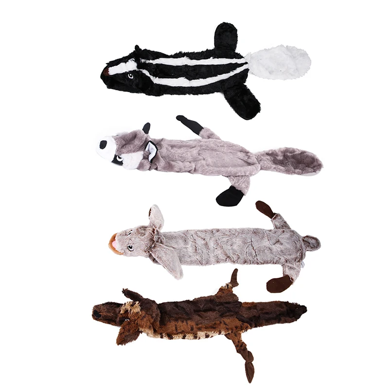 

Cute Funny Pet Dog Cat Plush Squeak Sound Dog Toys Polar Durability Chew Toy Suitable For All Pets
