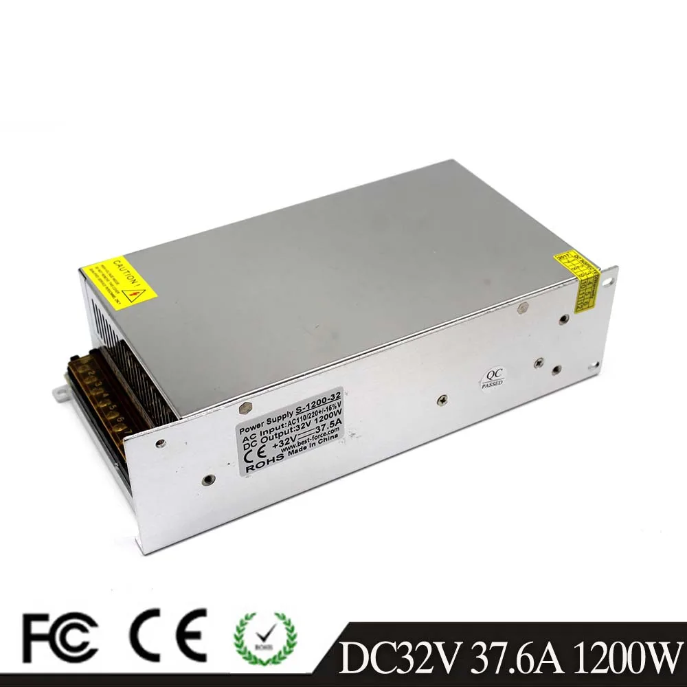 Лучшее качество 32V 37.6A 1200W Драйвер импульсного источника питания для камеры