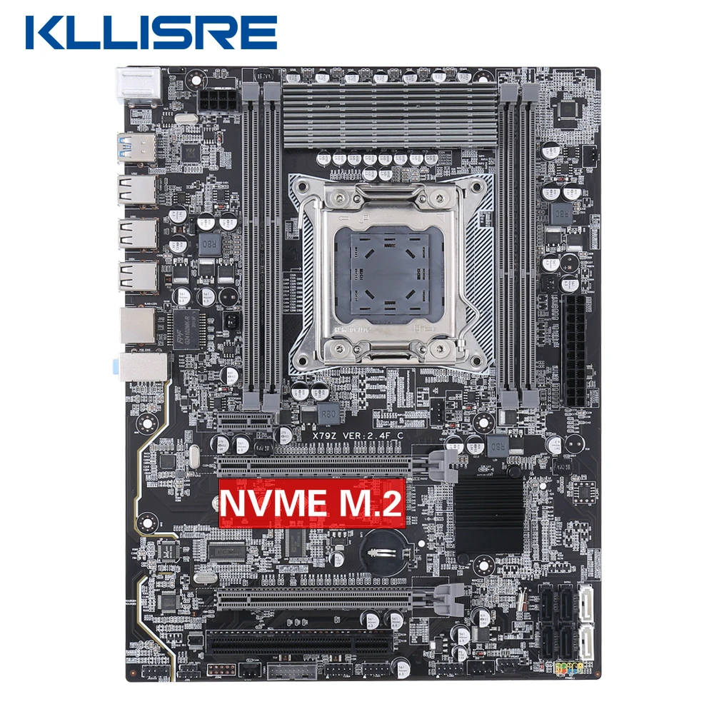 Xeon USB3.0 Kllisre X79 PCI-E Nvme-M.2 ECC Support Ce 1 ATX SATA Memory SSD REG E5-Processor